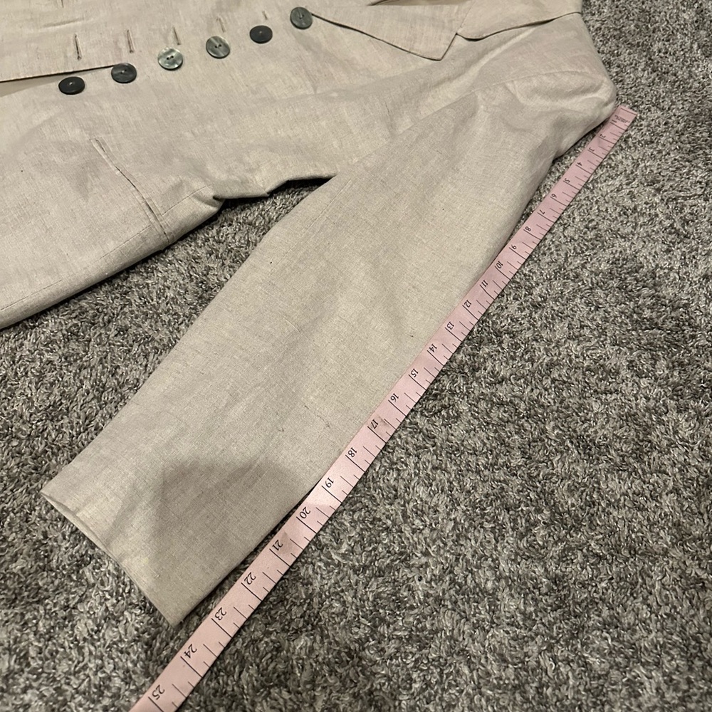 MODA INTL WOMEN SKIRT SUIT SIZE 4 COLOR CREAM - Picture 11 of 12